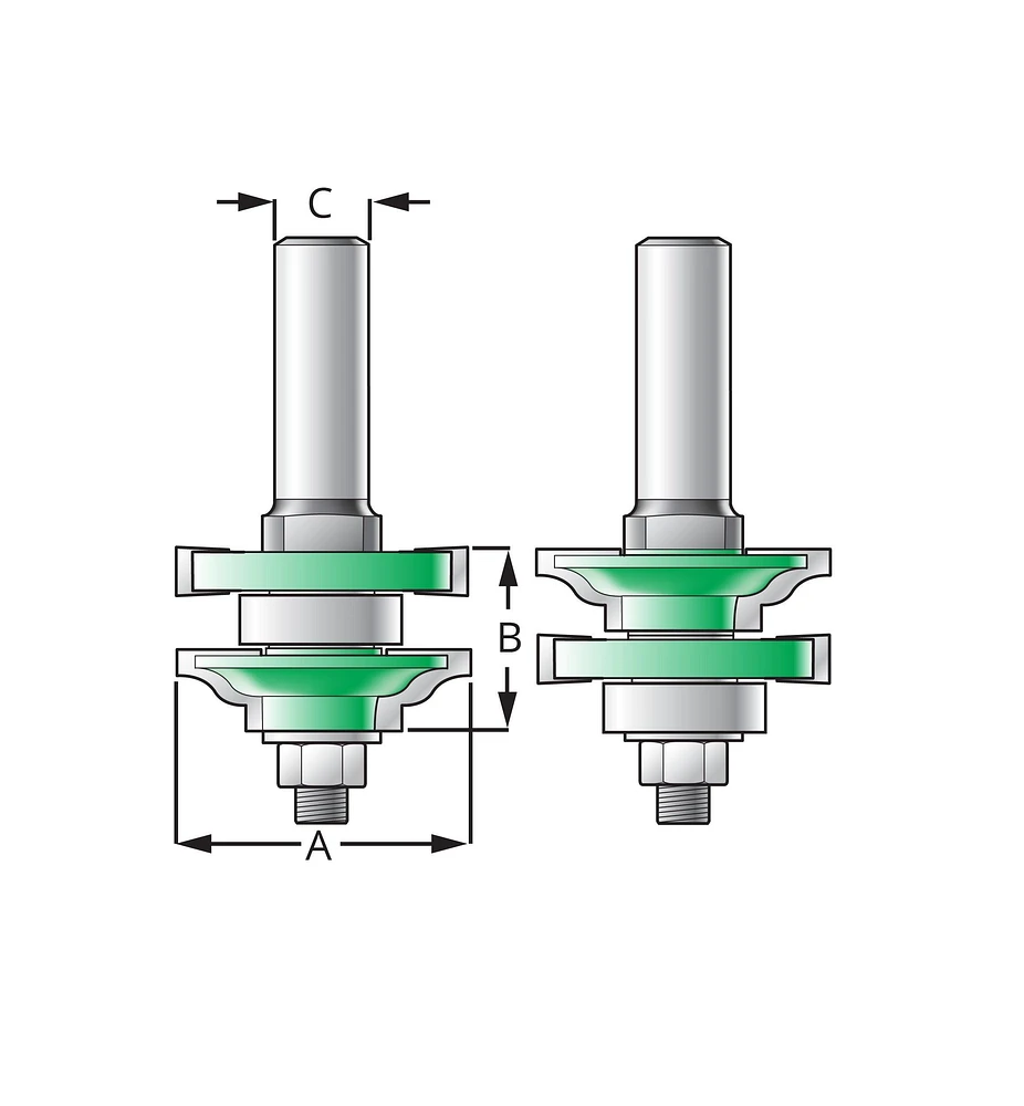 Reversible Ogee Frame Bits