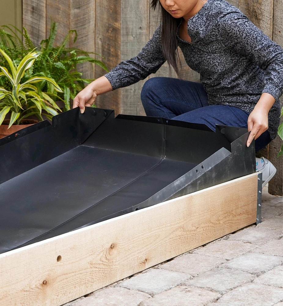 Self-Watering Raised-Bed Hardware