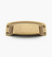 Cast Brass Shell Pulls
