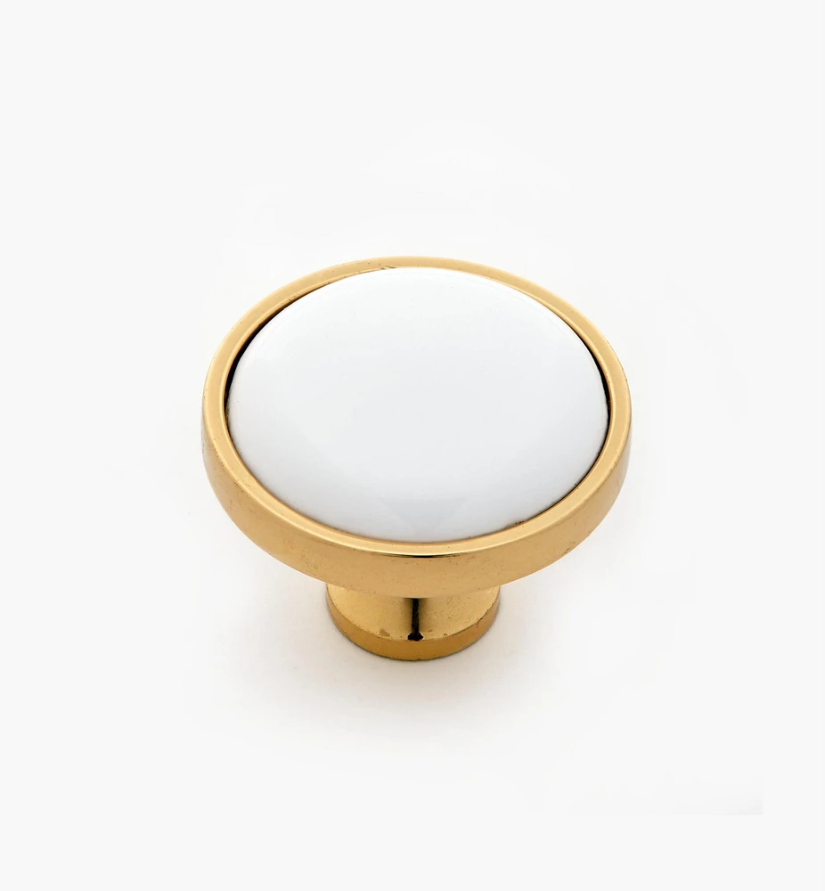 Belwith Solid Brass Round Knob