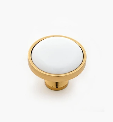 Belwith Solid Brass Round Knob