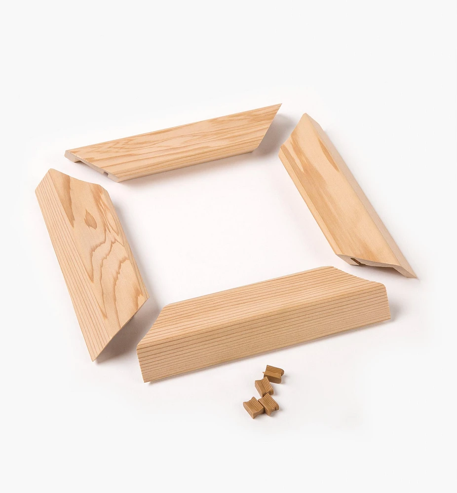 Plinthes pour poteaux de galerie en bois Titan