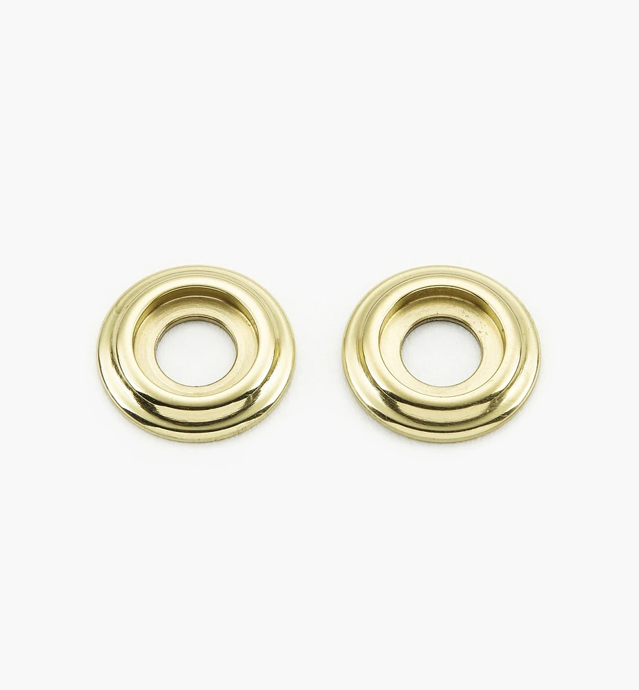 Cast Brass Handle Spacers/Escutcheon Plates