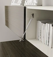 Soft-Open/Close Gas Spring Drop-Down Stays