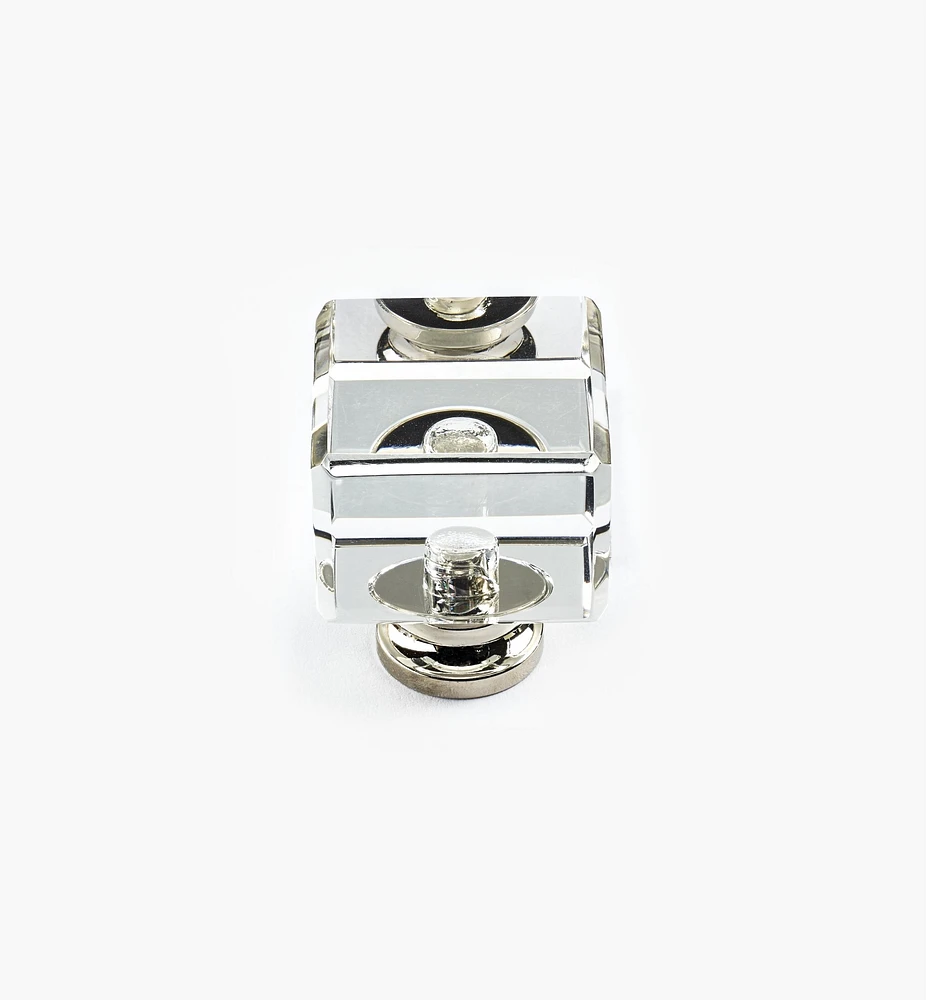 Glass Cube Knob