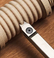 Plaquettes à angle d'attaque négatif pour bourrelet Easy Wood Tools