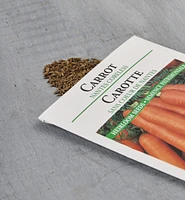 OSC Carrot Seed Packets