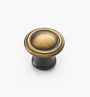 Bouton à contour ligné