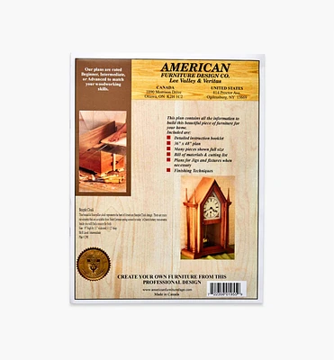 Heritage Time Steeple Clock Plan