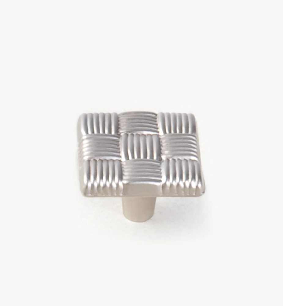 Tapestry Square-Weave Cabinet Knob