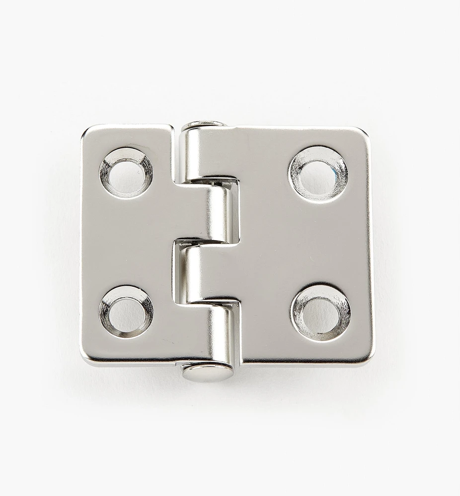 Recessed/Flushed Rectangular Stainless-Steel Hinges