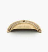 Cast Brass Shell Pulls