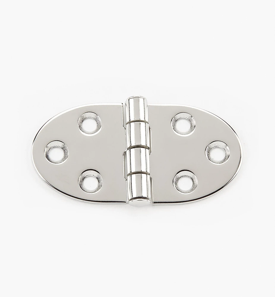 Standard Oval Stainless-Steel Hinges