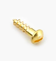 Round-Head Brass Screws