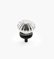 Glass Rosette Knobs