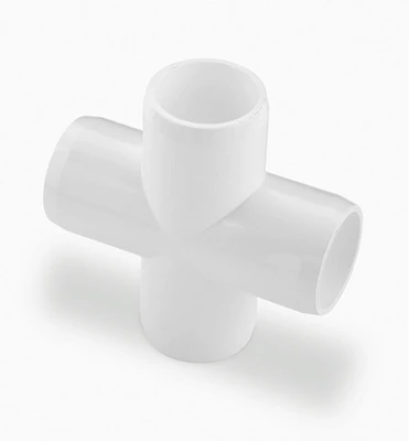 PVC Four-Way Cross Connectors