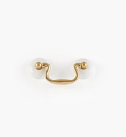 Ceramic/Brass Pulls