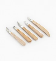 Jeu de 5 couteaux de sculpteur allemands