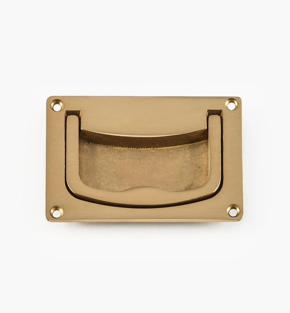 Cast Brass Recessed Handles