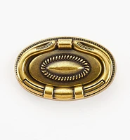 Hepplewhite Oval Plate Pull