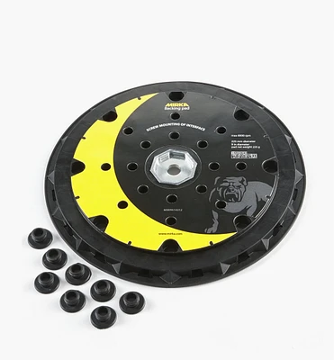 Mirka 9" Backing Pad 25H Grip for LEROS Sander