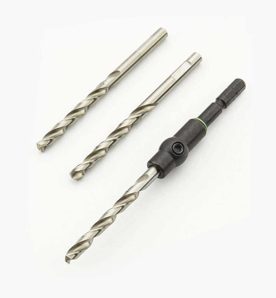Festool Metric Centrotec HSS Spiral Drill Bits