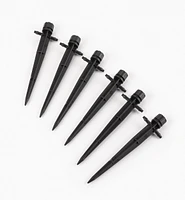 In-Line Shrubbler Spikes for Low-Flow Irrigation Systems