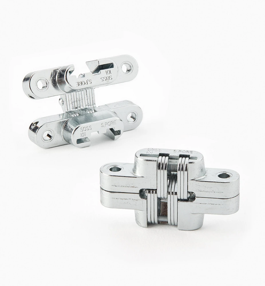 SOSS 1 11/16" Invisible Hinges