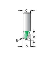 Plunge Ogee Bits