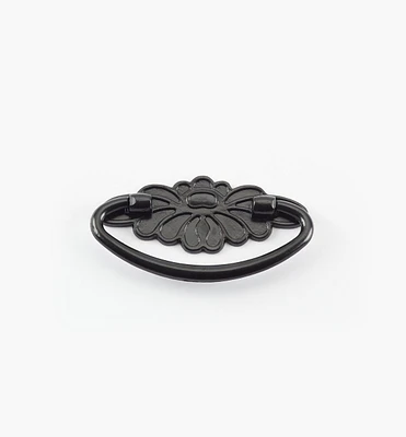 Poignée sur platine Tansu, chrysanthème