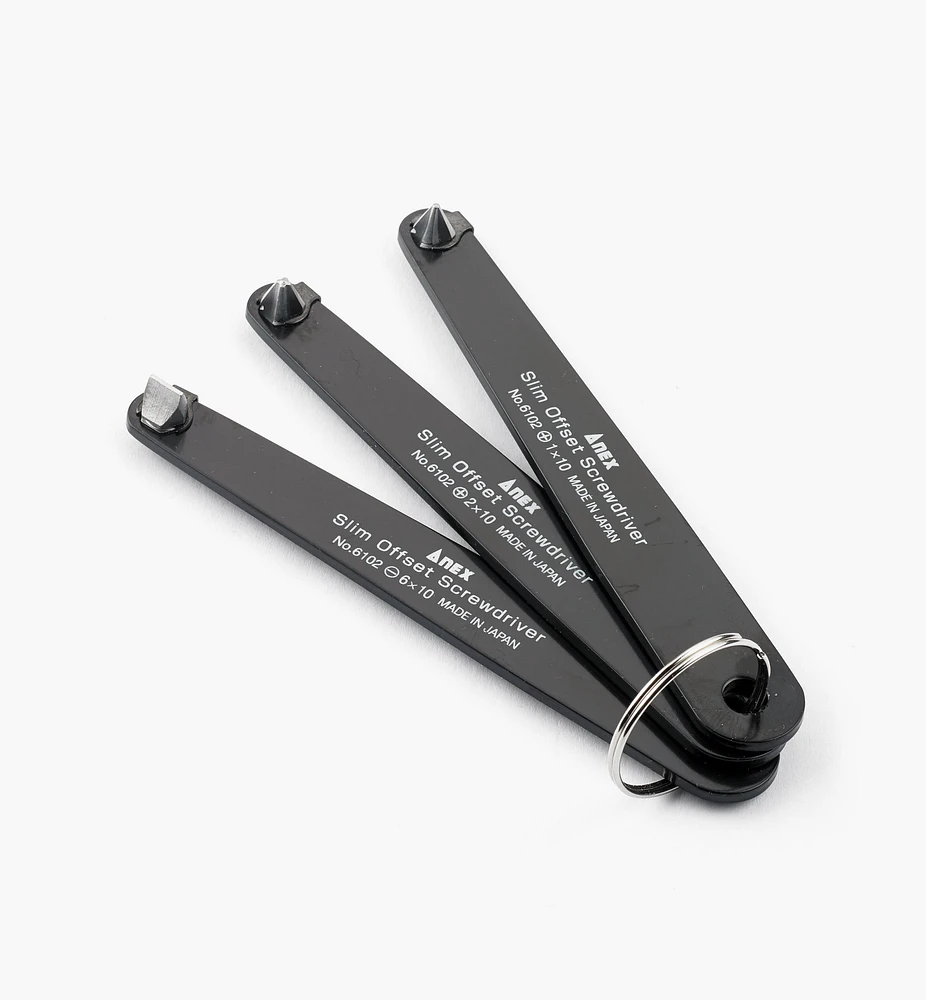 Set of 3 Ultra-Slim Screwdrivers