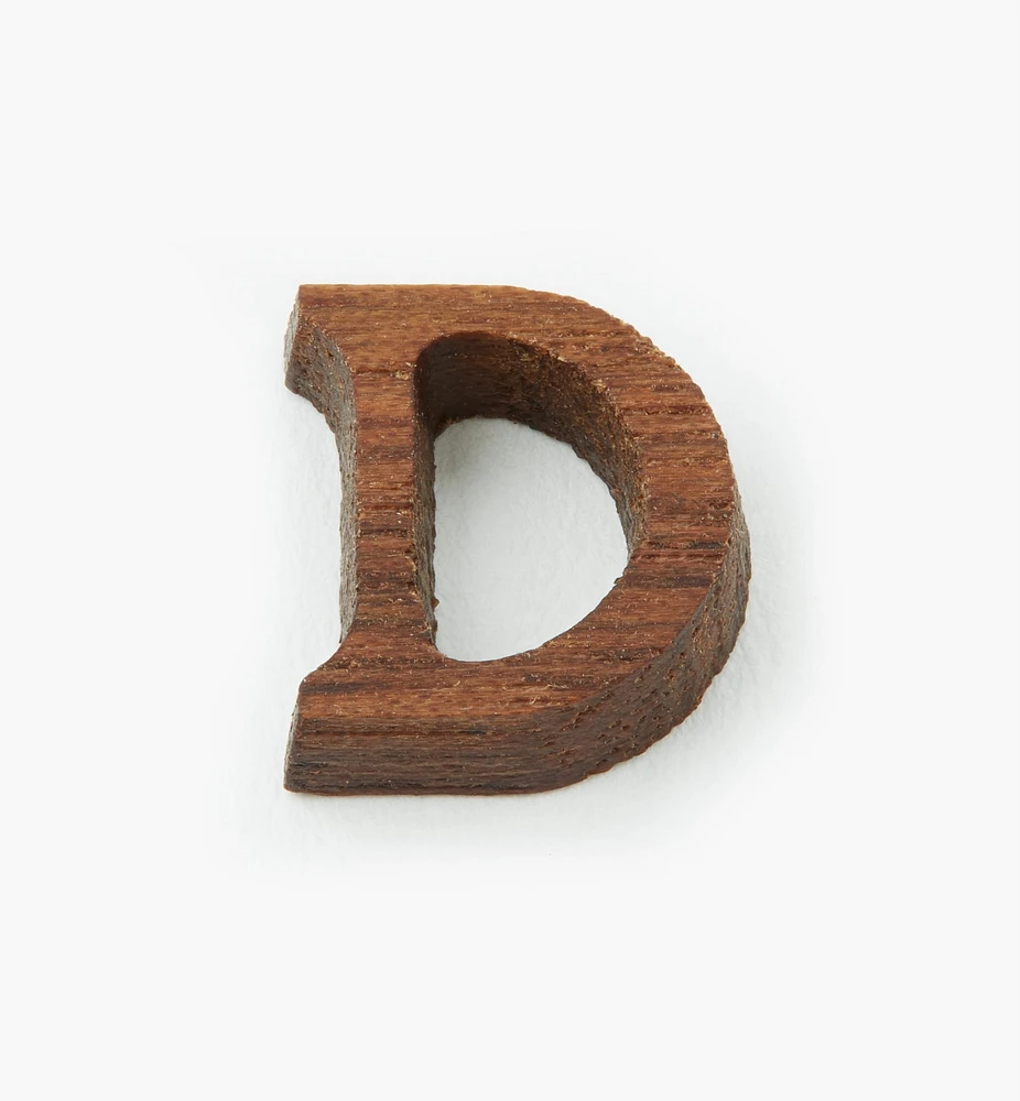 Wooden Letters & Numerals