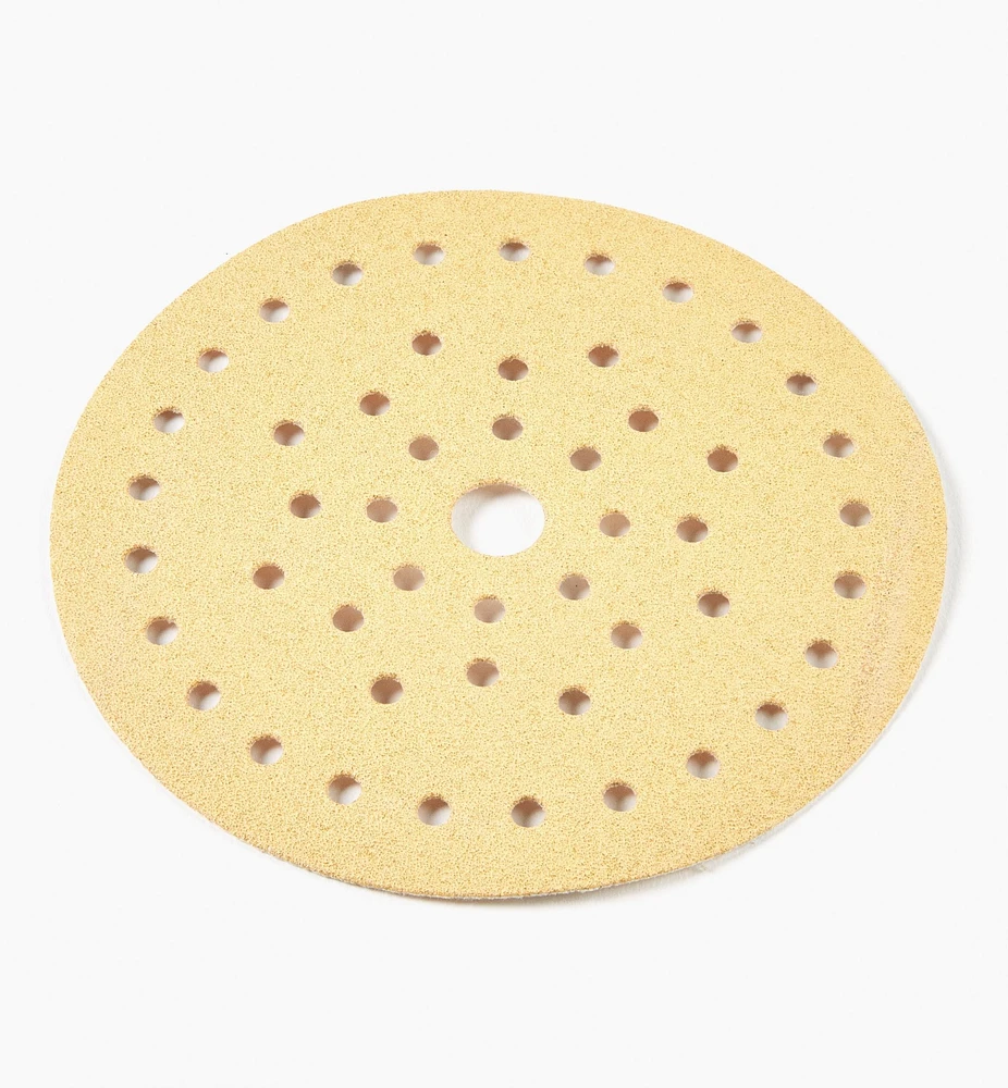 Mirka 6" 50-Hole Gold Multifit Grip Discs