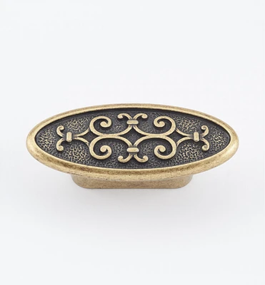 Filigree Oval Knob