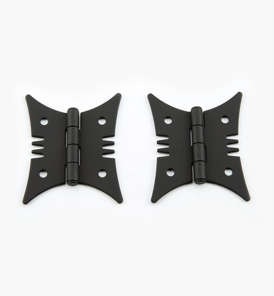 “Forged Iron” Butterfly Hinges