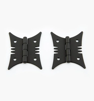 “Forged Iron” Butterfly Hinges
