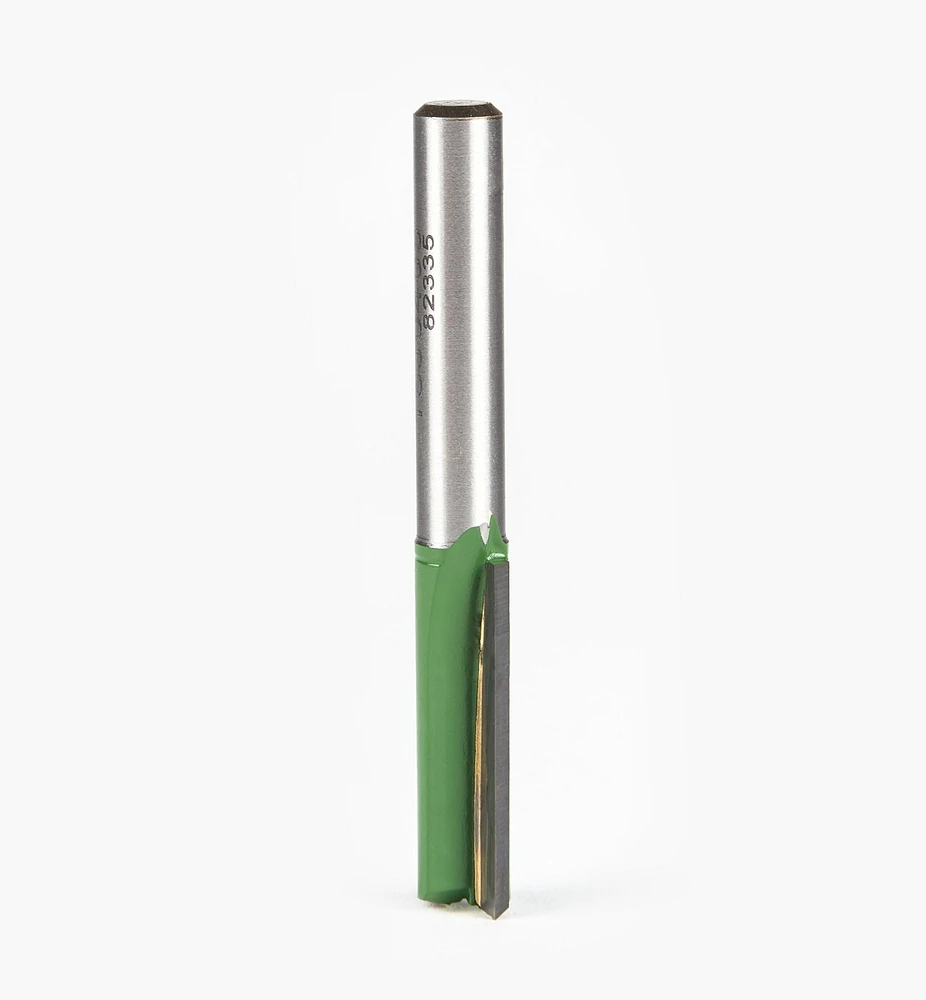 Straight Cutter Router Bits – Imperial, 1/4" Shank