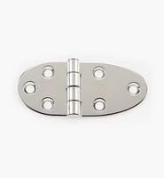 Standard Oval Stainless-Steel Hinges