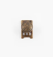 Arts and Crafts II Knob with Escutcheon