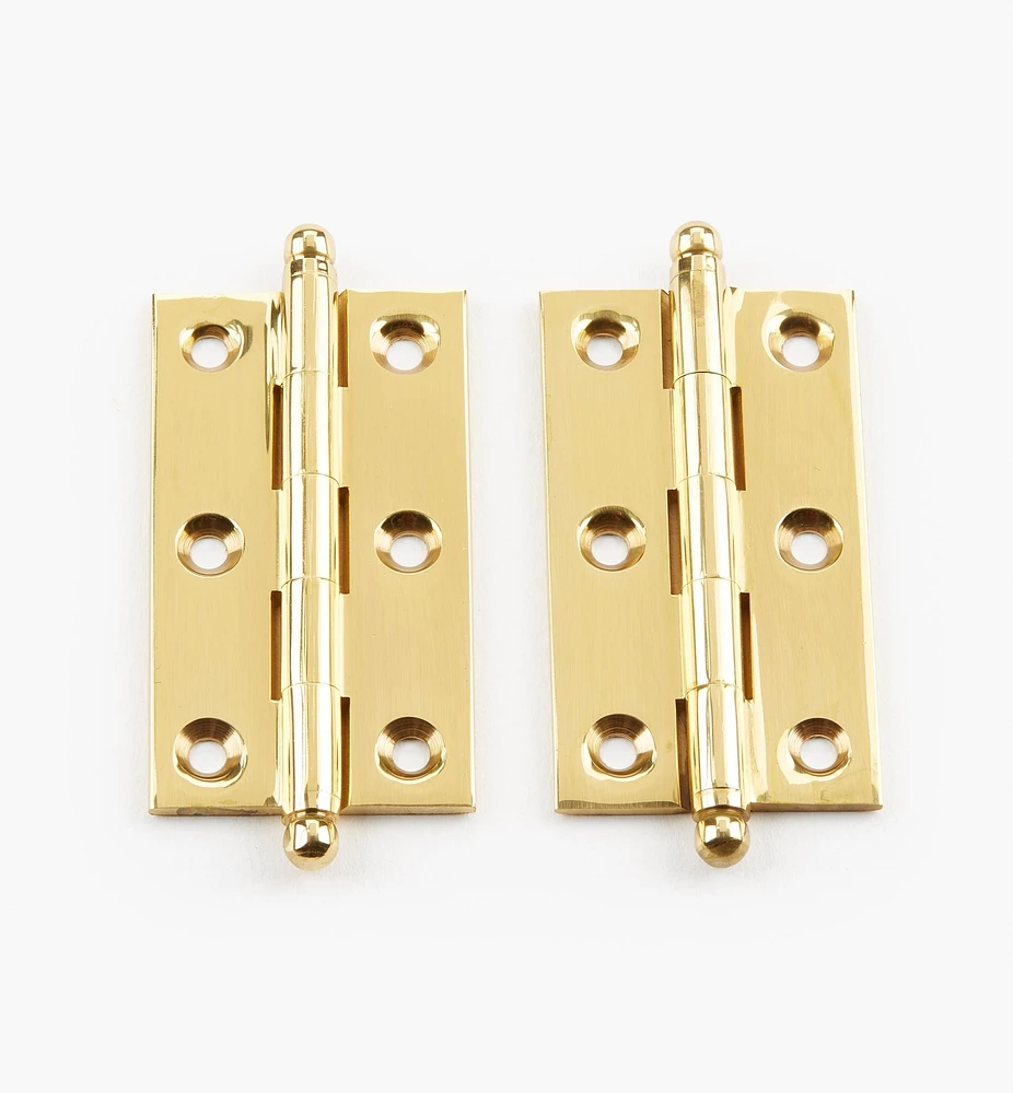 Extruded Brass Fast-Pin Ball-Tip Hinges