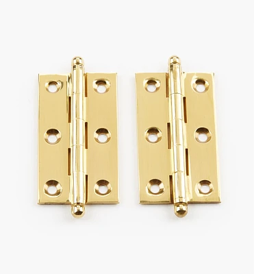 Extruded Brass Fast-Pin Ball-Tip Hinges