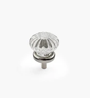 Glass Rosette Knobs