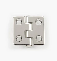 Recessed/Flushed Rectangular Stainless-Steel Hinges