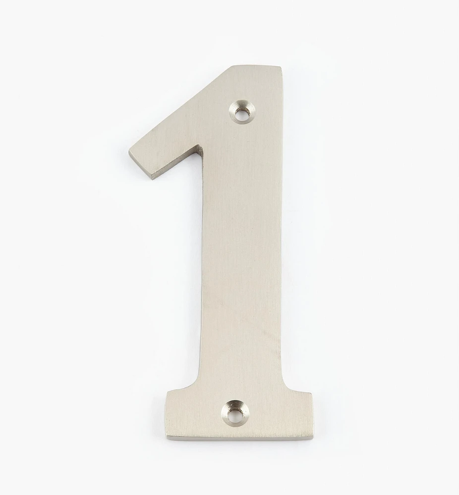 Standard Cast Brass House Numbers