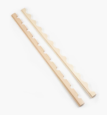 Porte-bouteilles en bois massif