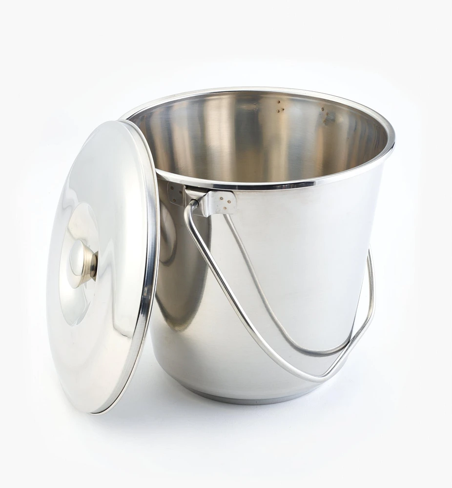Stainless-Steel Compost Pails