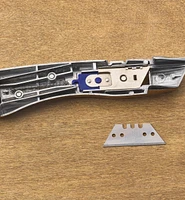 Delphin 2013 Retractable Knife with Holster