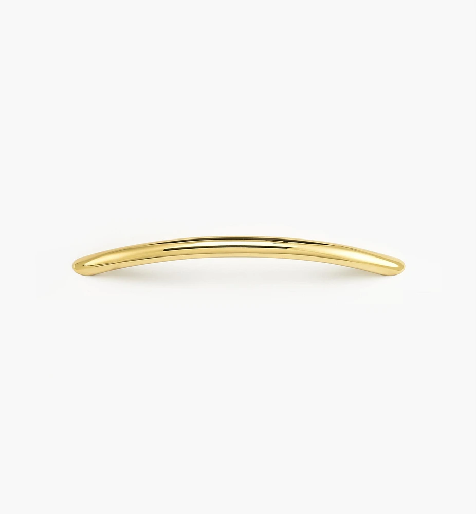 Forged Brass Smooth Arch Handles