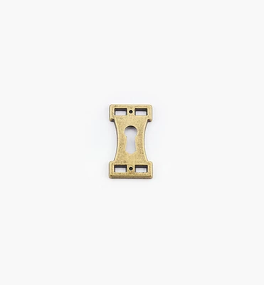 Arts and Crafts Keyhole Escutcheon