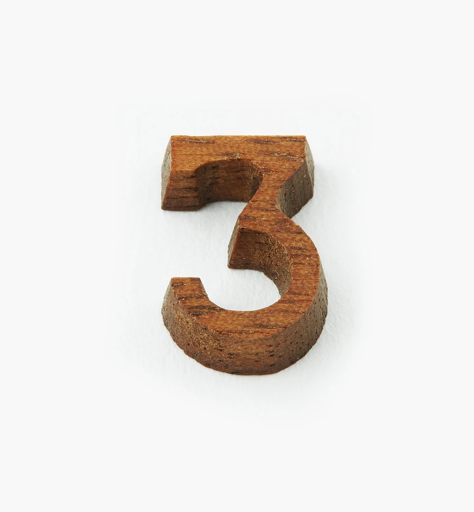 Wooden Letters & Numerals